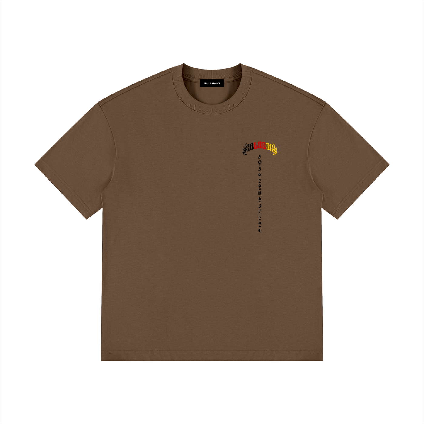 German Coordinates Cathedral Tee