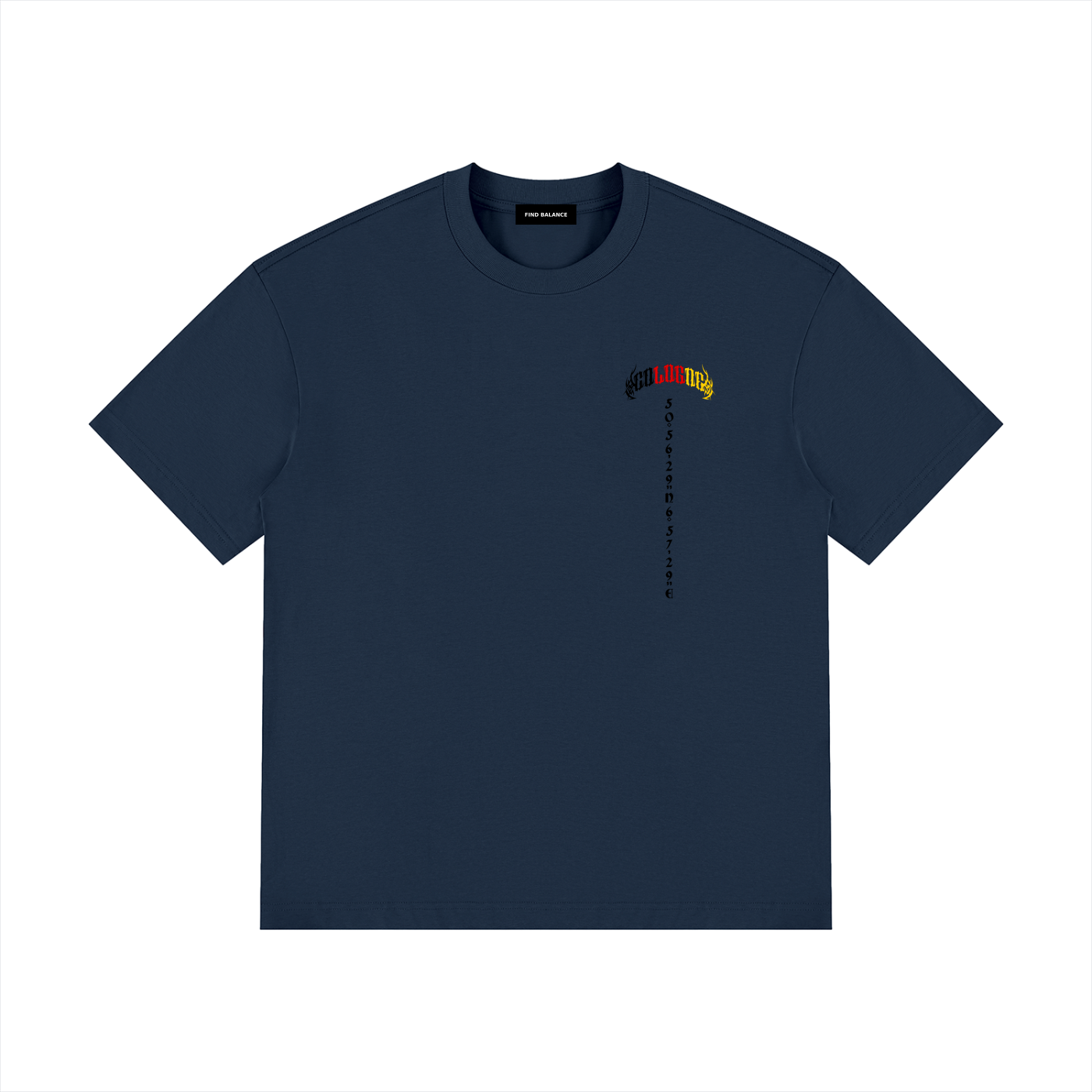 German Coordinates Cathedral Tee