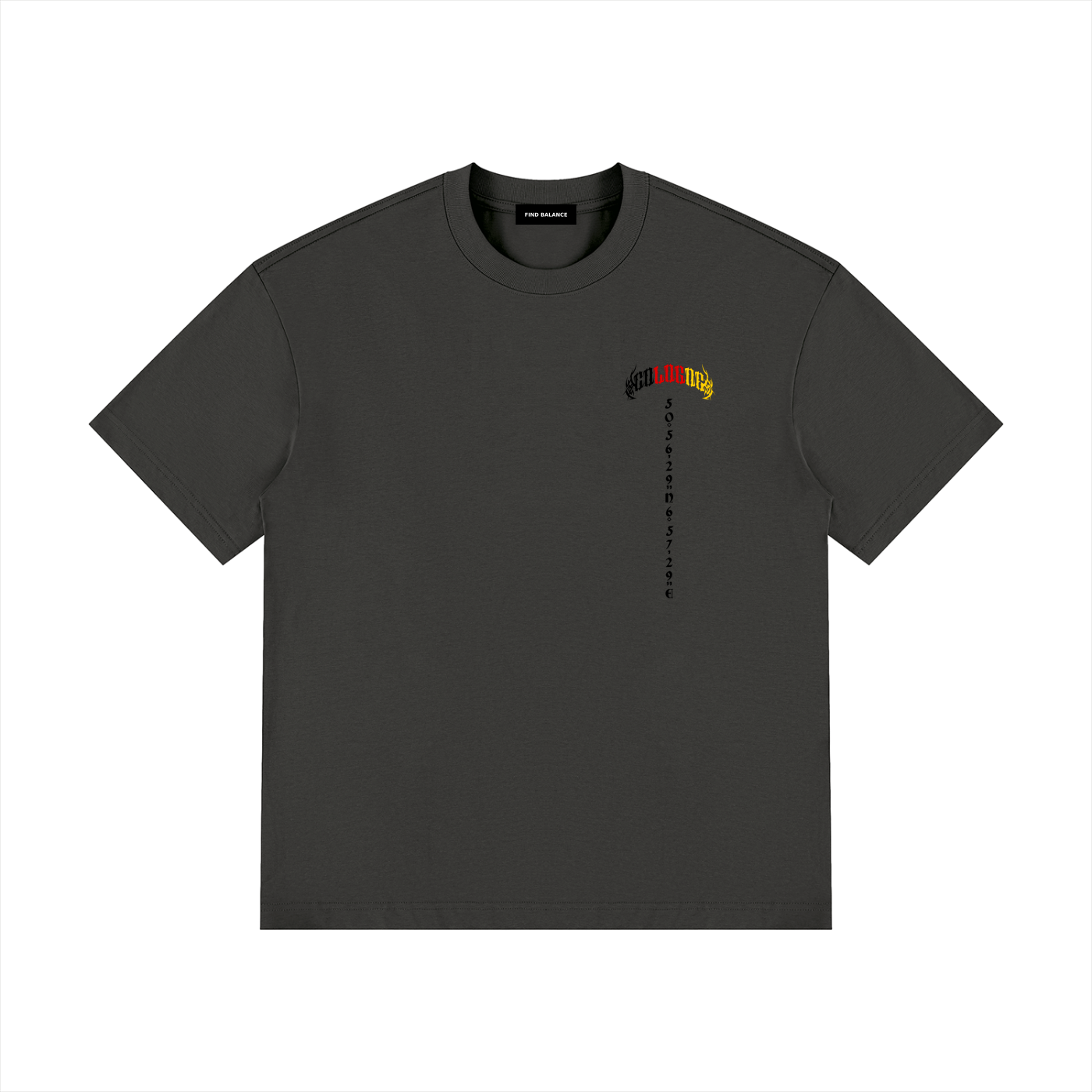 German Coordinates Cathedral Tee