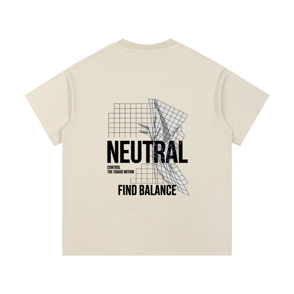Grid Washed T-Shirt