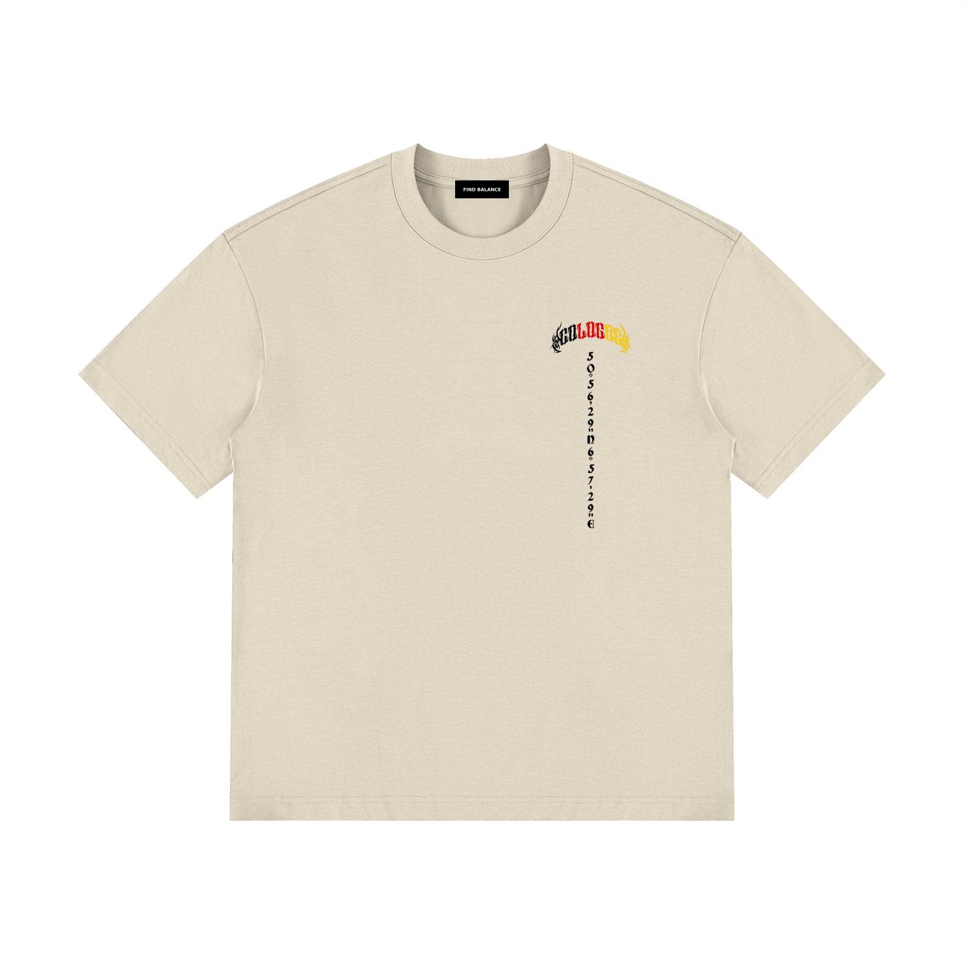 German Coordinates Cathedral Tee