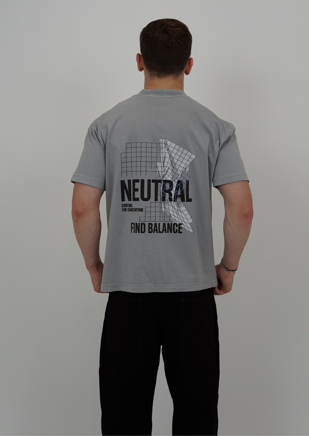 Grid Washed T-Shirt