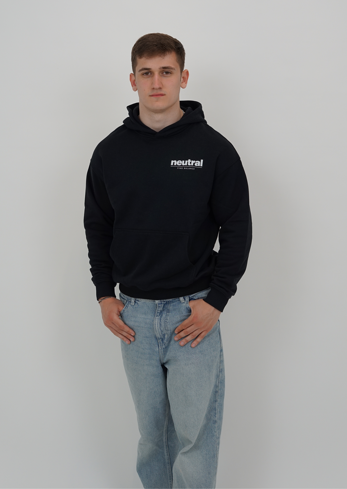 Coffee Boxy Fleece Hoodie