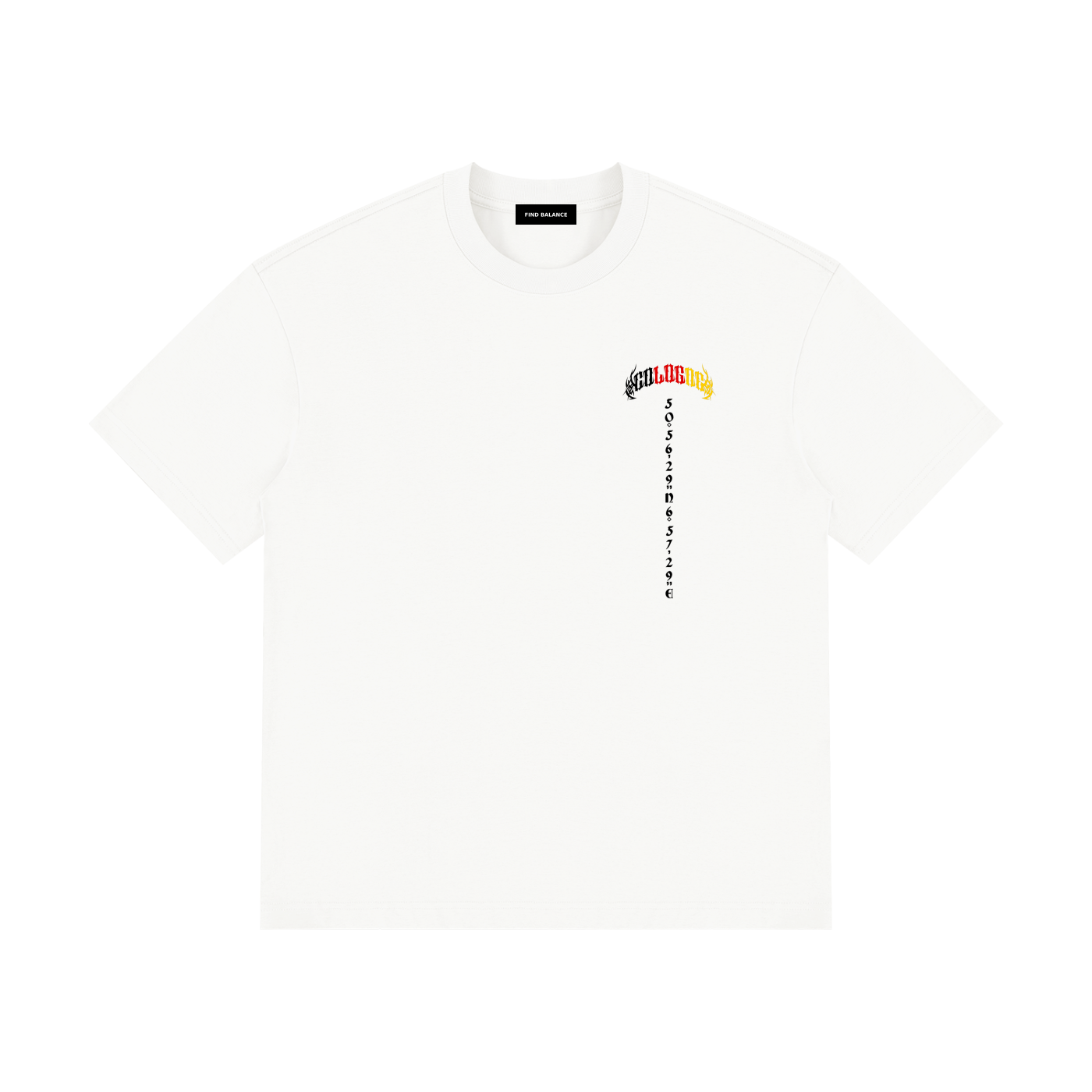 German Coordinates Cathedral Tee