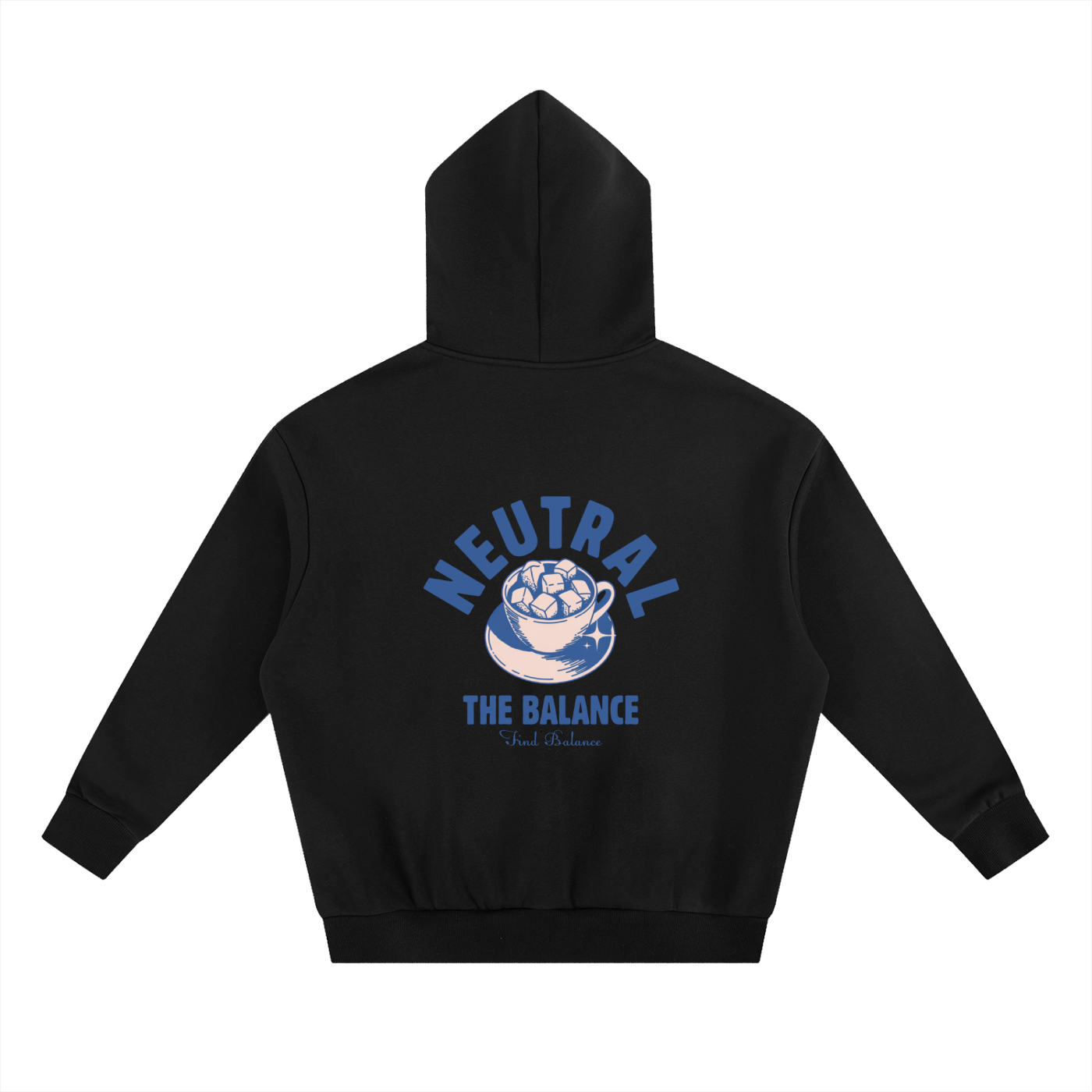 Coffee Boxy Fleece Hoodie