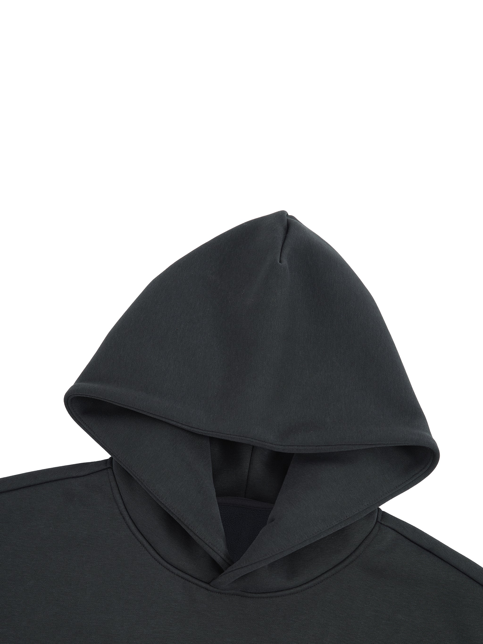 Coffee Boxy Fleece Hoodie